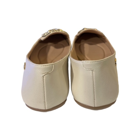 Carmen Steffens Comfort Pointy Jeweled Toe Flat Shoes, Size 9.5 - Picture 5 of 7